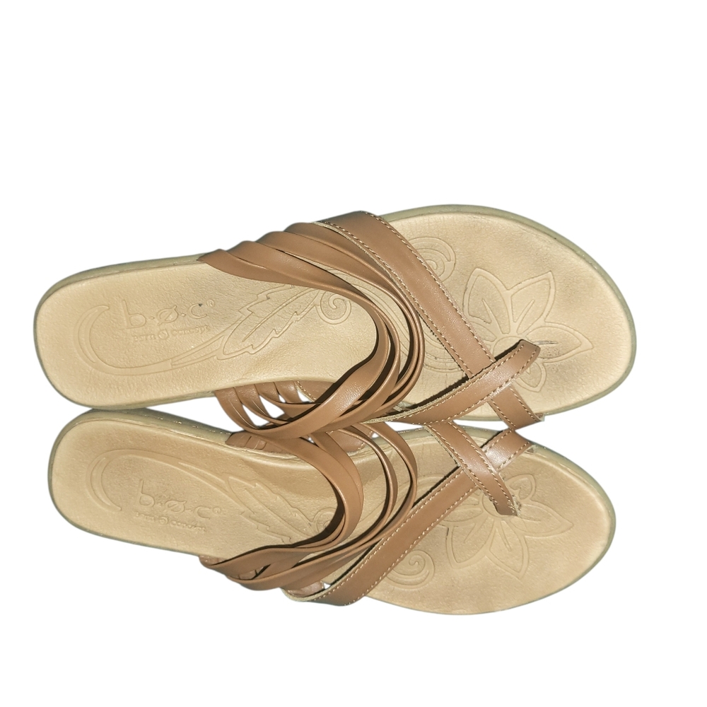 B.O.C Alisha Sandals Tan sz 10